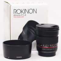 Rokinon 85M-C 85mm F1.4 AS IF UMC Aspherical for Canon