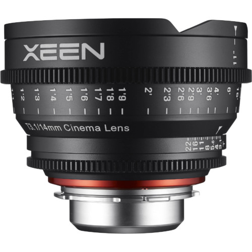 Rokinon Xeen 14mm T3.1 Lens for Canon EF mount camera