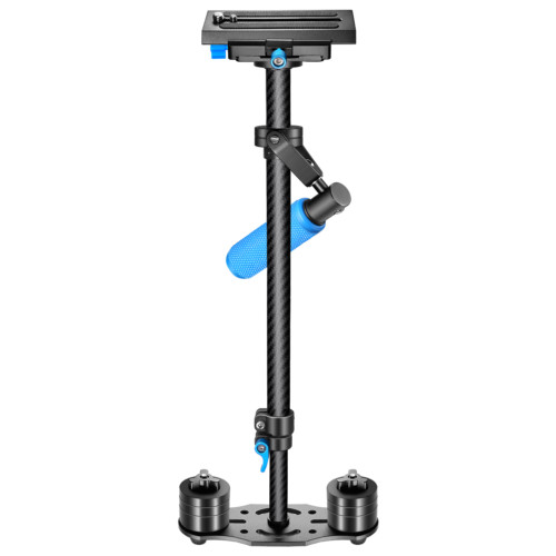 Neewer Carbon Fiber 24″/60cm Handheld Stabilizer with Quick Release Plate
