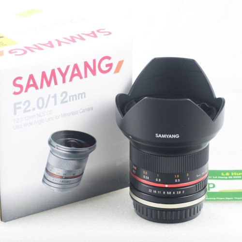 Samyang 12mm F2.0 Ultra Wide Angle for Sony E-mount