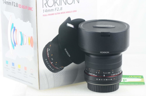 Rokinon FE14M-C 14mm F2.8 ED AS IF UMC for Canon