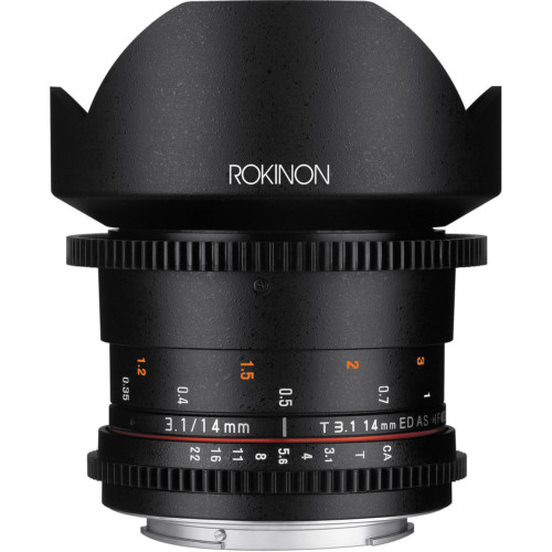 Rokinon Cine DS DS14M-C 14mm T3.1 Full Frame UMC for Canon