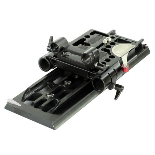 CAMTREE 19mm/15mm Baseplate with Dovetail Tripod Plate CH-DTPQ