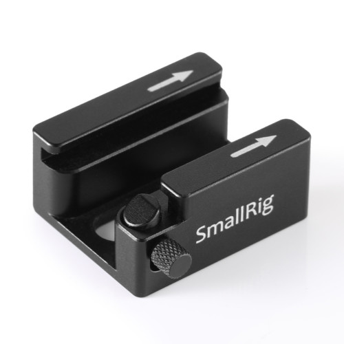 SMALLRIG Cold Shoe Mount Adapter Anti-off Button 2260B