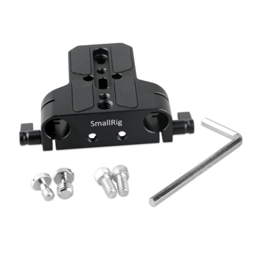 SMALLRIG Baseplate With 15mm Rod Clamp 1674
