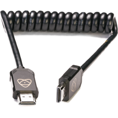 Cáp xoắn Atomos AtomFLEX HDMI to HDMI Coiled Cable (12 to 24″)