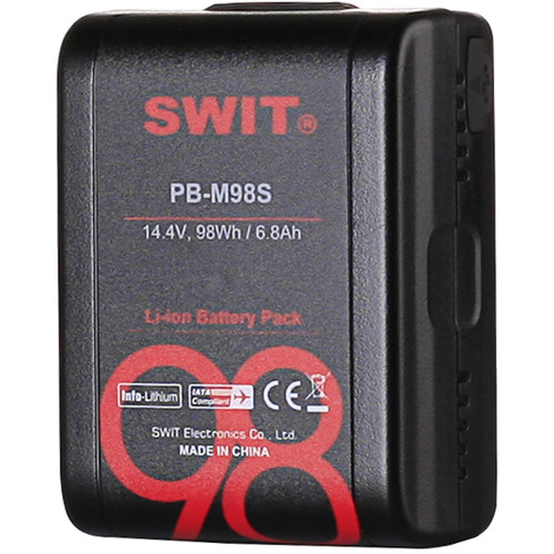 Pin SWIT PB-M98S 98Wh with D-Tap V-Mount Battery