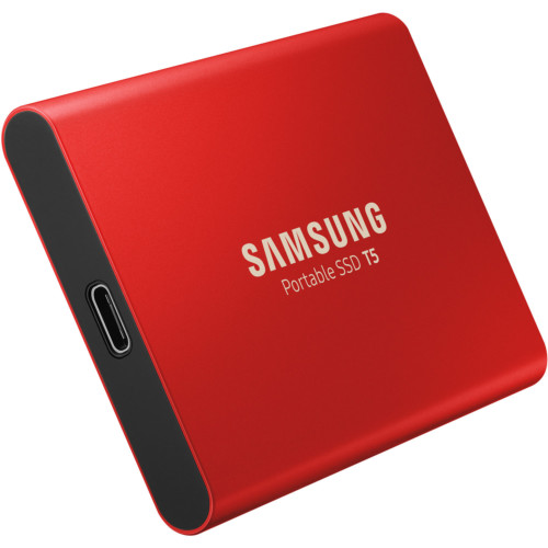 Ổ cứng Samsung T5 SSD 1TB USB-C (Red)