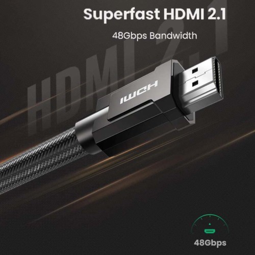 Dây Ugreen HDMI-HDMI 2.1 Support 8K/60Hz (1m)
