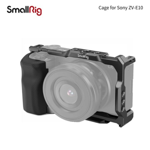 SMALLRIG Camera Cage with Grip for Sony ZV-E10 3538B