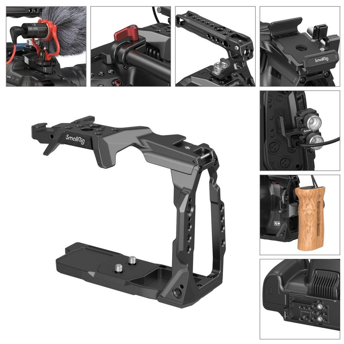 SMALLRIG Half Cage for BMPCC 6K PRO / 6K G2 3665