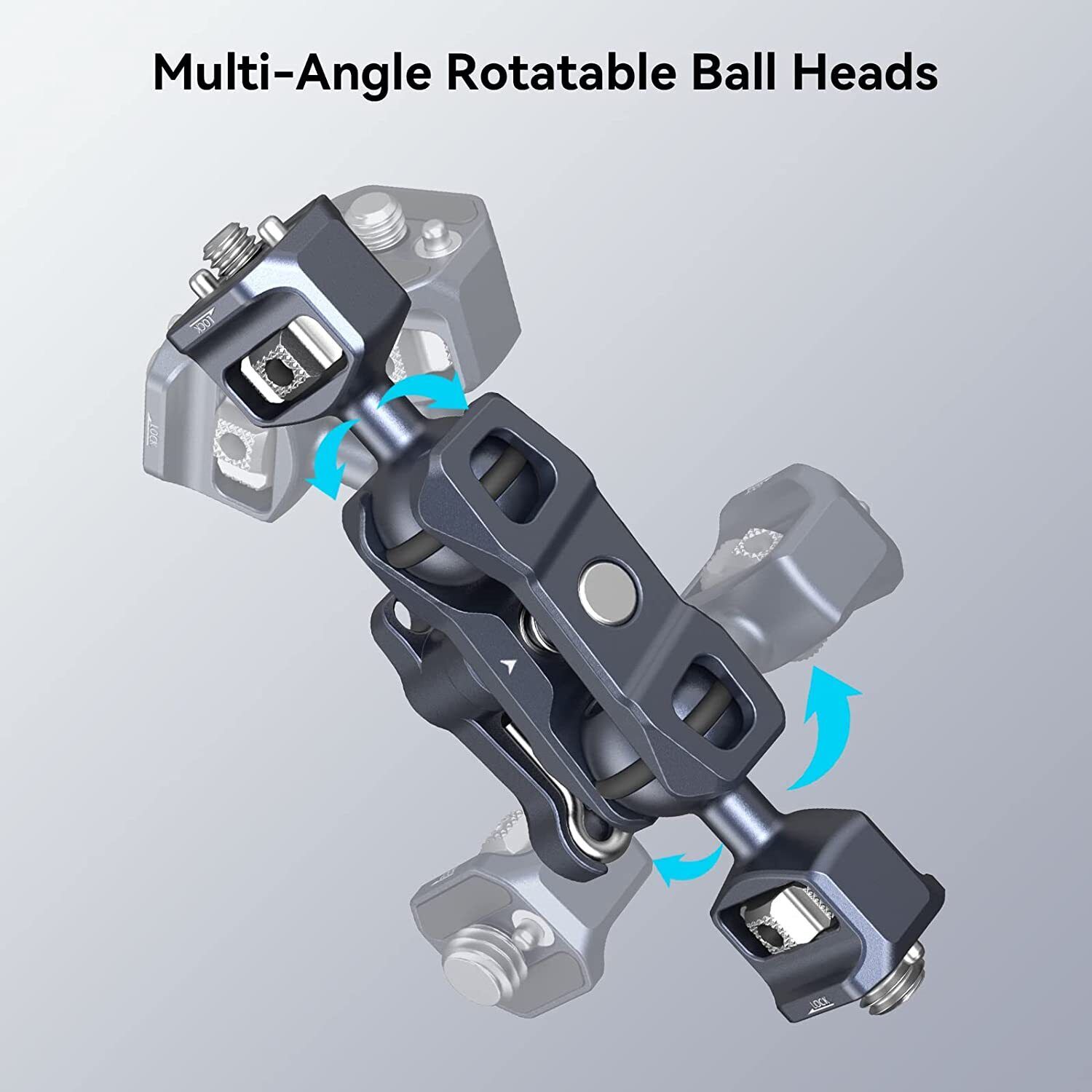 SMALLRIG Articulating Arm Dual Ball Heads 3874