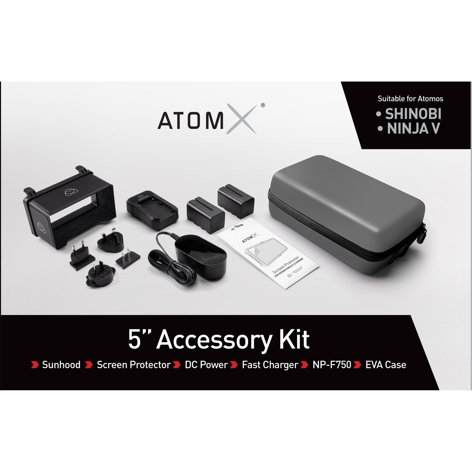 Bộ phụ kiện Atomos Kit for Shinobi / Shinobi SDI / Ninja V