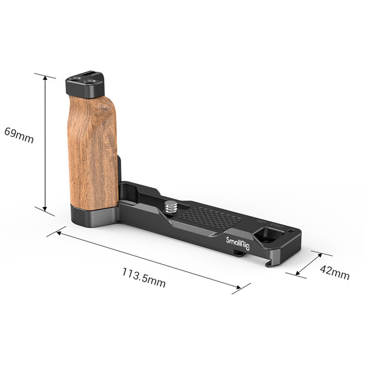 SMALLRIG L-Shape Wooden Grip for Sony ZV-1 II / ZV-1F / ZV-1 2936