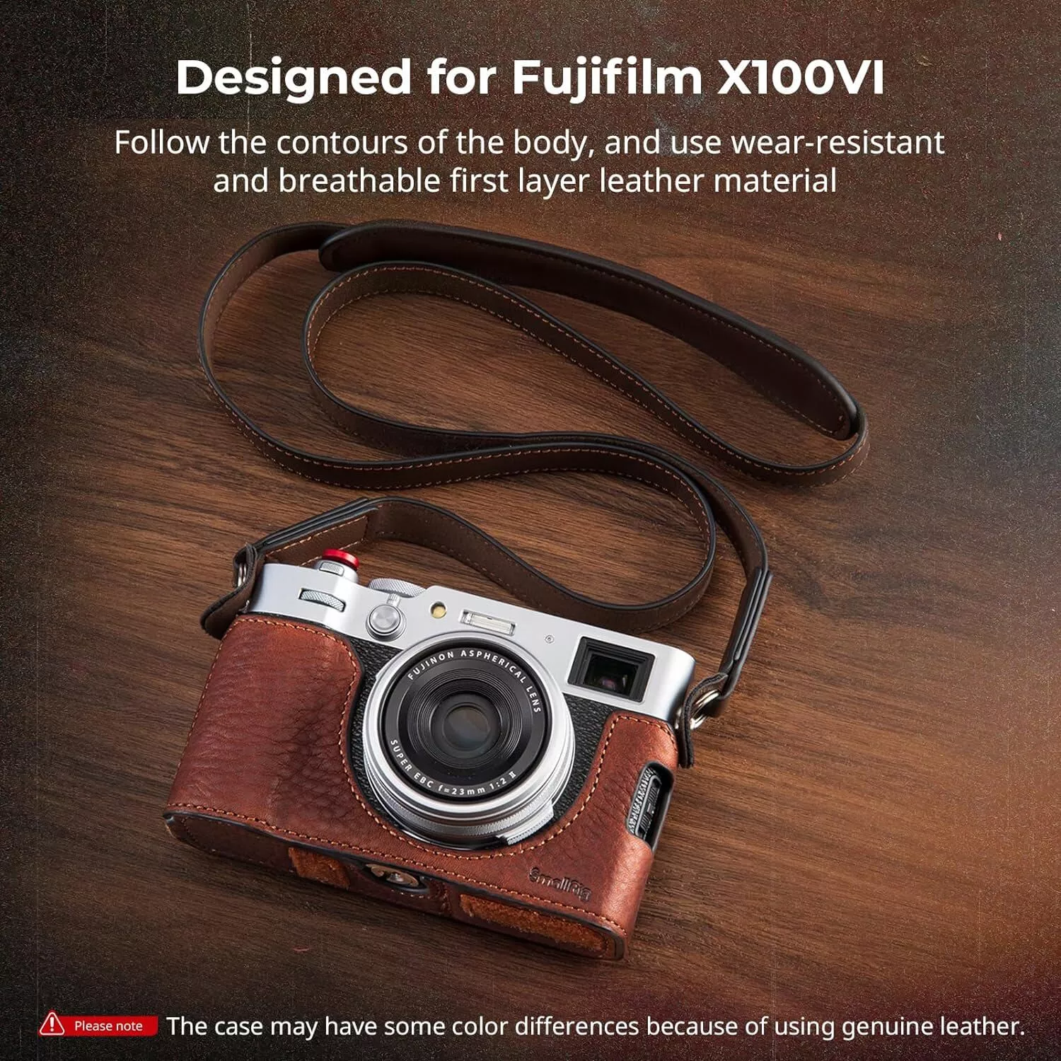 Leather Half Case Kit for FUJIFILM X100VI 4699