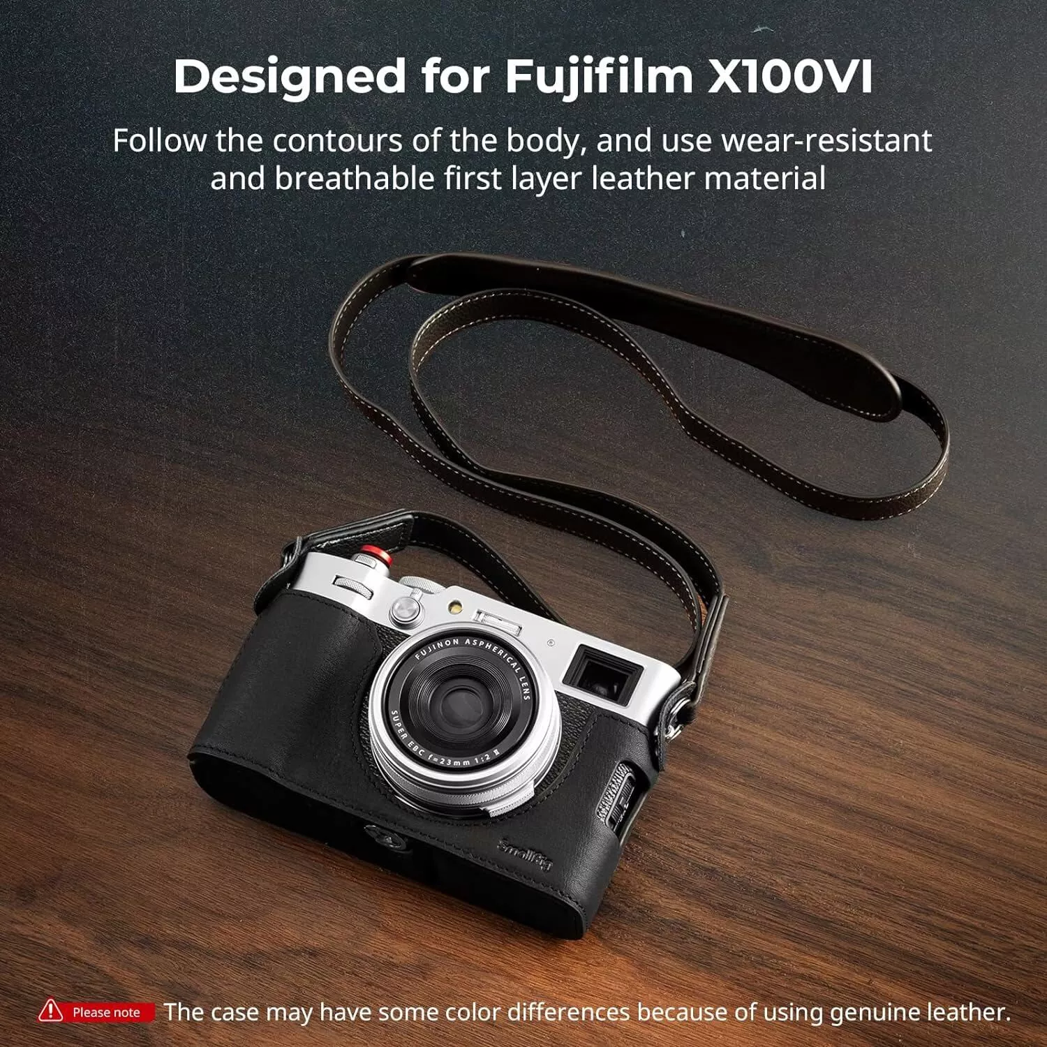 Leather Half Case Kit for FUJIFILM X100VI 4700