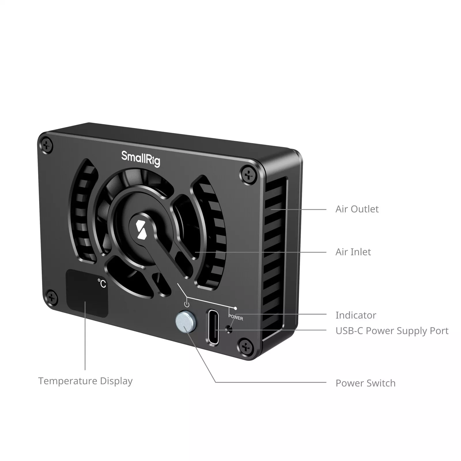 SMALLRIG Cooling System for Sony / Canon / FUJIFILM Cameras 4815