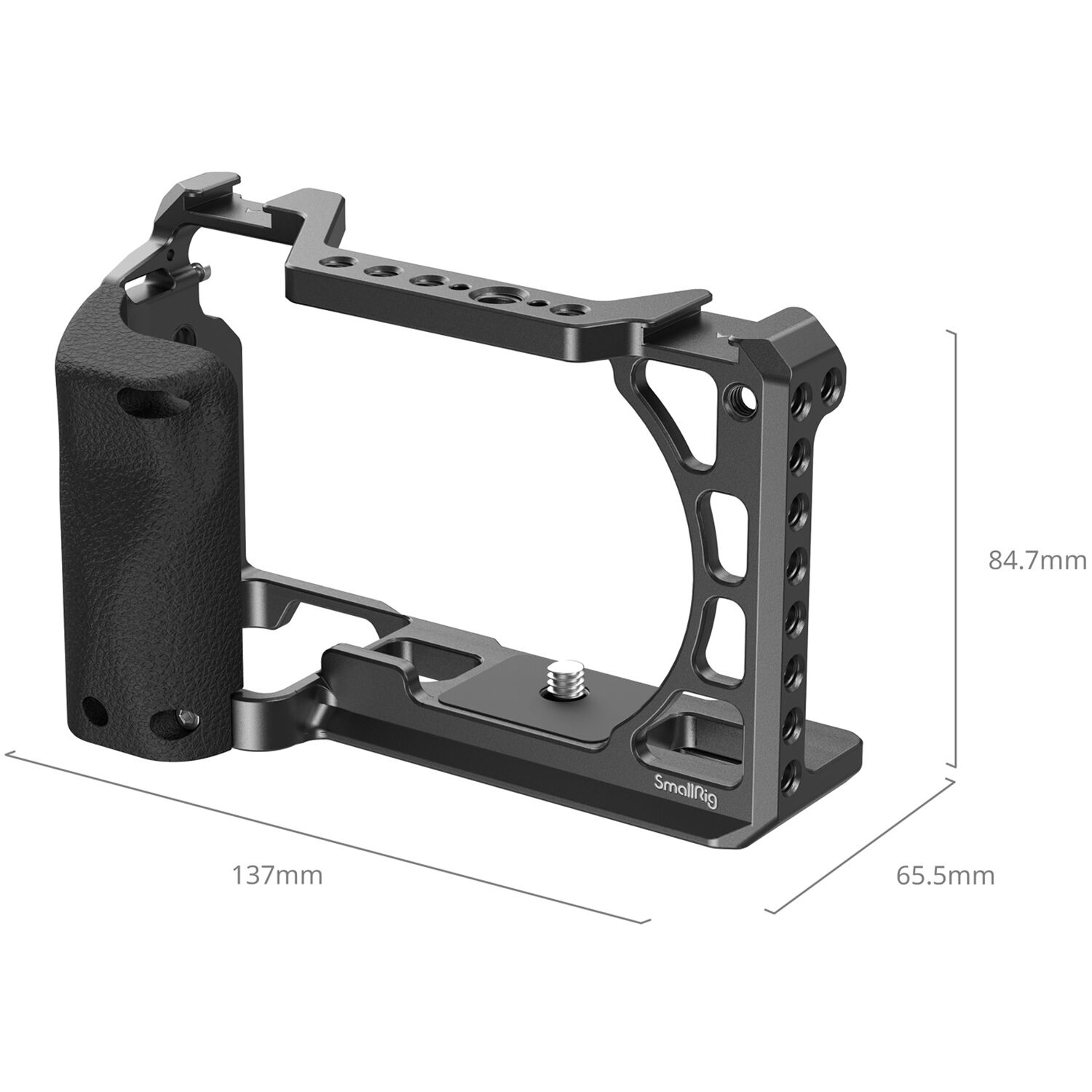 Gabbia Protettiva In Alluminio Per Sony A6300, A6500 E Mirrorless 4K – Anti-surriscaldamento, Slitte E Attacchi 1/4"